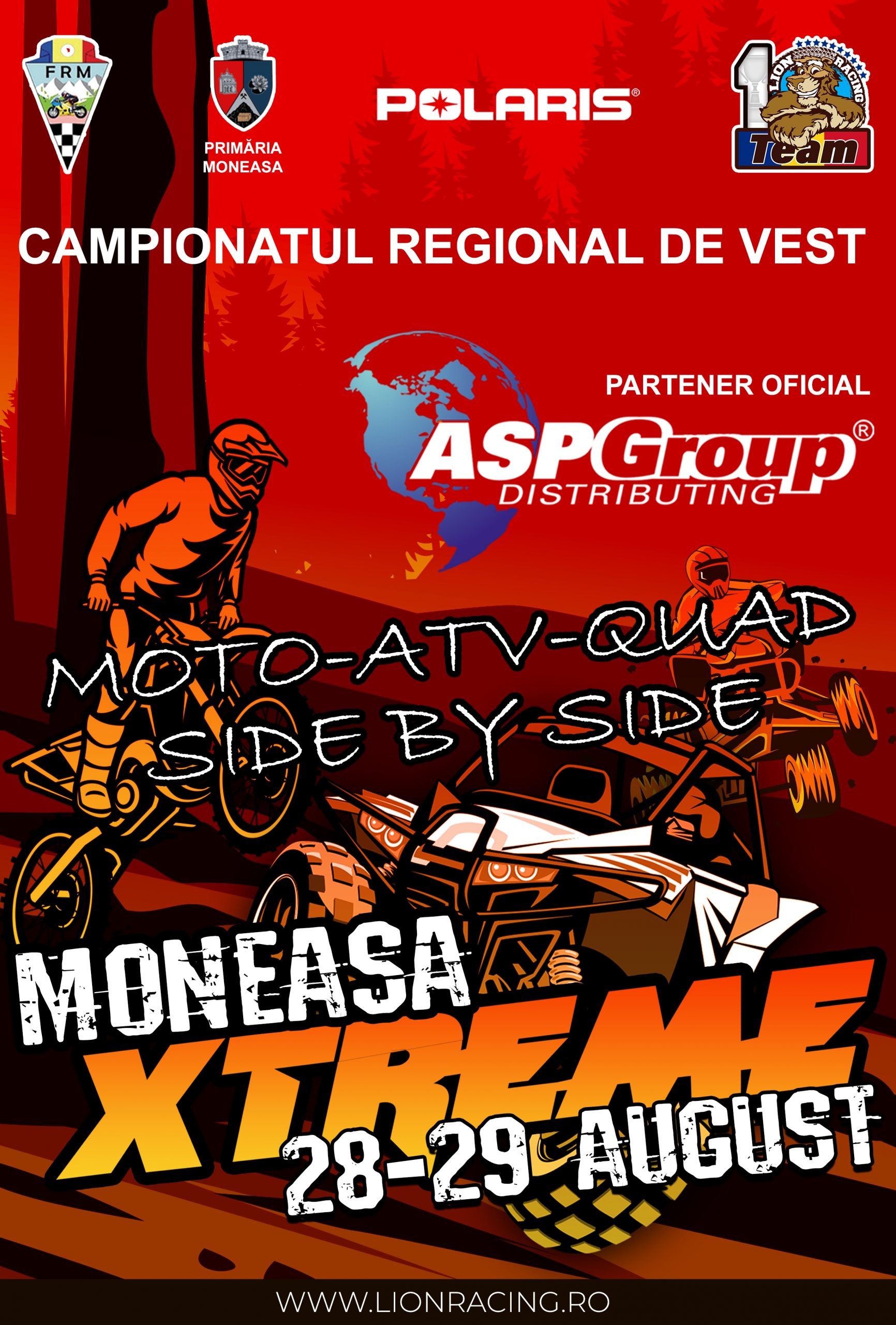 XTREME MONEASA CAMPIONATUL REGIONAL DE VEST